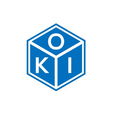 Tamam, siyah arka planda harf logosu tasarımı. Tamam, yaratıcı harflerin baş harfleri logo konsepti. Tamam, harf tasarımı.