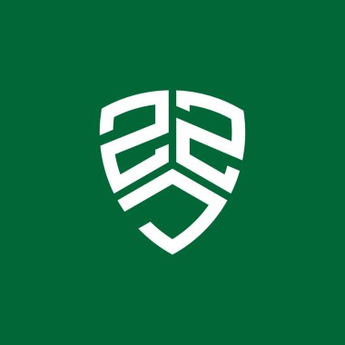 Siyah arka planda ZZJ harf logosu tasarımı. ZZJ yaratıcı harflerin baş harfleri logo kavramı. ZZJ harf tasarımı.