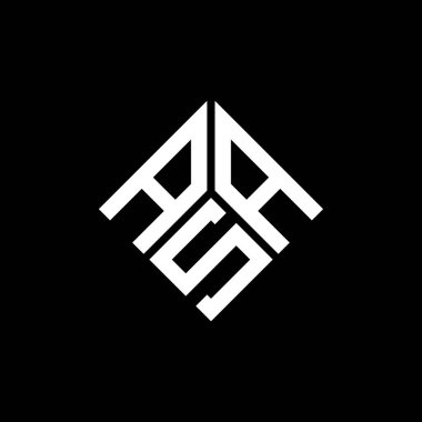 Siyah arka planda AAS harf logosu tasarımı. AAS yaratıcı harflerin baş harfleri logo kavramı. AAS harf tasarımı.