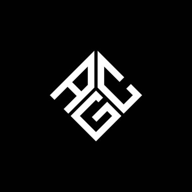 Siyah arka planda ACG harf logosu tasarımı. ACG yaratıcı harflerin baş harfleri logo kavramı. ACG harf tasarımı.