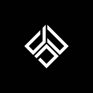 Siyah arka planda DUD harf logosu tasarımı. DUD yaratıcı harflerin baş harfleri logo konsepti. DUD mektup tasarımı. DUD harf logosu tasarımı. Siyah arka planda. DUD yaratıcı harflerin baş harfleri logo konsepti. DUD harf tasarımı.