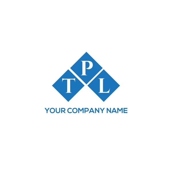 Desenho Logotipo Carta Tpl Fundo Branco Tpl Iniciais Criativas Conceito — Vetor de Stock