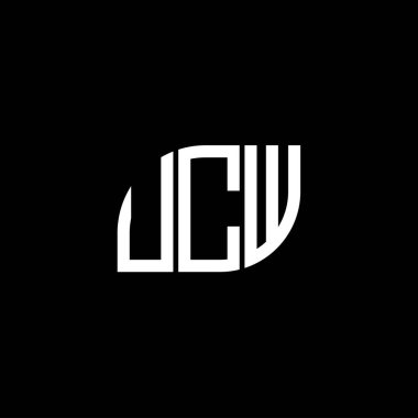 UCW harf logosu tasarımı siyah arka planda. UCW yaratıcı harfler logosu konsepti. UCW harf tasarımı. UCW harf logosu tasarımı. UCW yaratıcı harfler logosu konsepti. UCW harf tasarımı.