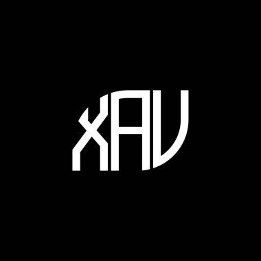 Siyah arkaplanda XAV harf logosu tasarımı. XAV yaratıcı harf logosu konsepti. XAV harf dizaynı. XAV harfi logo tasarımı siyah arkaplanda. XAV yaratıcı harf logosu konsepti. XAV harf dizaynı. XAV harf logosu dizaynı siyah backgrou üzerine