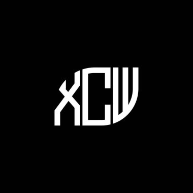 Siyah arkaplanda XCW harf logosu tasarımı. XCW yaratıcı harflerin baş harfleri logo kavramı. XCW harf dizaynı. XCW harf logosu dizaynı siyah arkaplan üzerinde. XCW yaratıcı harflerin baş harfleri logo kavramı. XCW harf dizaynı. XCW harf logosu dizaynı siyah backgrou üzerine