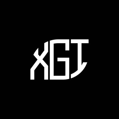 Siyah arka planda XGI harf logosu tasarımı. XGI yaratıcı harf logosu konsepti. XGI harf dizaynı. XGI harf logosu tasarımı siyah arkaplanda. XGI yaratıcı harf logosu konsepti. XGI harf dizaynı. XGI harf logosu dizaynı siyah backgrou üzerine