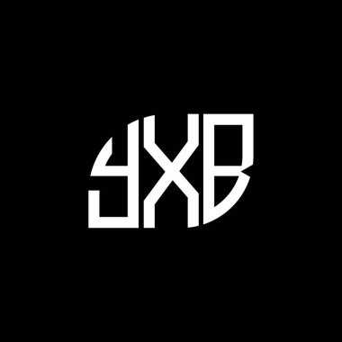 Siyah arkaplanda YXB harfi logo tasarımı. YXB yaratıcı harflerin baş harfleri logo kavramı. YXB harf tasarımı. YXB harfi logo tasarımı. Siyah arkaplanda. YXB yaratıcı harflerin baş harfleri logo kavramı. YXB harf tasarımı. YXB harfi logo tasarımı siyah backgrou üzerine