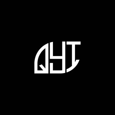 QYI harf logo tasarımı. QYI yaratıcı harf logo kavramı. QYI vektör harf tasarımı..