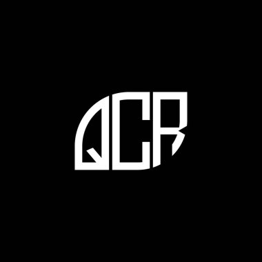 Siyah arkaplanda QCR harf logosu tasarımı. QCR yaratıcı harflerin baş harfleri logo kavramı. QCR harf dizaynı. QCR harfi logo tasarımı siyah arkaplan üzerine. QCR yaratıcı harflerin baş harfleri logo kavramı. QCR harf tasarımı.