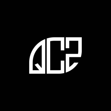 Siyah arkaplanda QCZ harf logosu tasarımı. QCZ yaratıcı harflerin baş harfleri logo kavramı. QCZ harf dizaynı. QCZ harf logosu dizaynı siyah arkaplan üzerinde. QCZ yaratıcı harflerin baş harfleri logo kavramı. QCZ harf tasarımı. QCZ harfi logo tasarımı siyah backgrou üzerine