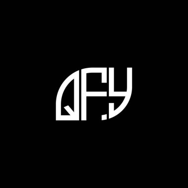 QFY harf logo tasarımı siyah arkaplan üzerine. QFY yaratıcı harflerin baş harfleri logo kavramı. QFY harf dizaynı. QFY harf logosu dizaynı siyah arkaplan üzerinde. QFY yaratıcı harflerin baş harfleri logo kavramı. QFY harf dizaynı. QFY harf logosu dizaynı Black Backgrou üzerine