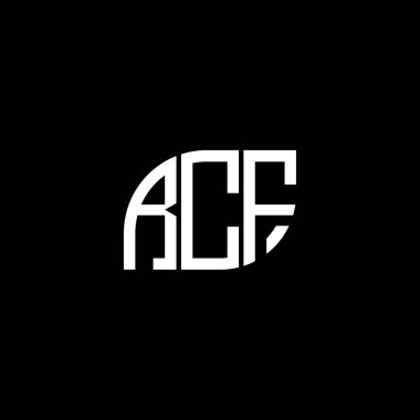 Siyah arka planda RCF harf logosu tasarımı. RCF yaratıcı harflerin baş harfleri logo kavramı. RCF harf dizaynı. RCF harf logosu tasarımı. Siyah arkaplanda. RCF yaratıcı harflerin baş harfleri logo kavramı. RCF harf tasarımı. RCF harfi logo tasarımı siyah backgrou üzerine