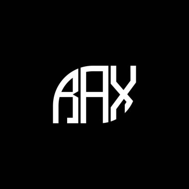 Siyah arka planda RAX harfli logo tasarımı. RAX yaratıcı harflerin baş harfleri logo kavramı. RAX harf dizaynı. RAX harfi logo tasarımı. Siyah arkaplanda. RAX yaratıcı harflerin baş harfleri logo kavramı. RAX harf dizaynı. RAX harf logosu dizaynı siyah sırt Grou üzerine