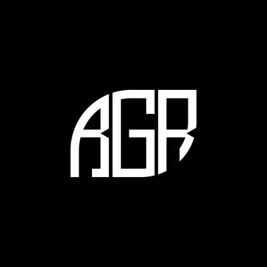 Siyah arka planda RGR harf logosu tasarımı. RGR yaratıcı harflerin baş harfleri logo kavramı. RGR harf dizaynı. RGR harfi logo tasarımı. Siyah arka planda. RGR yaratıcı harflerin baş harfleri logo kavramı. RGR harf tasarımı. RGR harfi logo tasarımı.