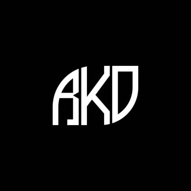 Siyah arka planda RKO harf logosu tasarımı. RKO yaratıcı harflerin baş harfleri logo kavramı. RKO harf tasarımı. RKO harfi logo tasarımı. Siyah arkaplanda. RKO yaratıcı harflerin baş harfleri logo kavramı. RKO harf tasarımı. RKO harfi logo tasarımı.
