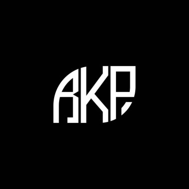 Siyah arkaplanda RKP harf logosu tasarımı. RKP yaratıcı harflerin baş harfleri logo kavramı. RKP harf dizaynı. RKP harf logosu dizaynı siyah arkaplan üzerinde. RKP yaratıcı harflerin baş harfleri logo kavramı. RKP harf tasarımı. RKP harfi logo tasarımı.
