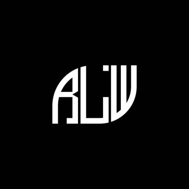 Siyah arka planda RLW harf logosu tasarımı. RLW yaratıcı harflerin baş harfleri logo kavramı. RLW harf tasarımı. RLW harf logosu tasarımı. Siyah arkaplanda. RLW yaratıcı harflerin baş harfleri logo kavramı. RLW harf dizaynı. RLW harf logosu tasarımı siyah backgrou üzerine