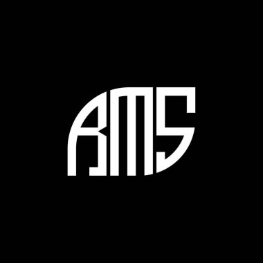 Siyah arka planda RMS harfi logo tasarımı. RMS yaratıcı harflerin baş harfleri logo kavramı. RMS harf tasarımı. RMS harfi logo tasarımı. Siyah arkaplanda. RMS yaratıcı harflerin baş harfleri logo kavramı. RMS harf tasarımı. RMS harfi logo tasarımı.
