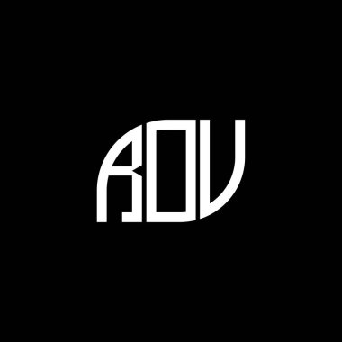 Siyah arka planda ROV harf logosu tasarımı. ROV yaratıcı harflerin baş harfleri logo kavramı. ROV harf tasarımı. ROV harfi logo tasarımı siyah arkaplanda. ROV yaratıcı harflerin baş harfleri logo kavramı. ROV harf dizaynı. ROV harfi logo tasarımı siyah backgrou üzerine