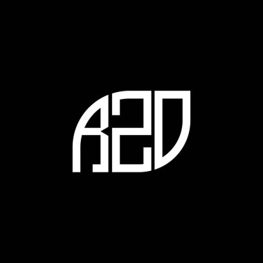 Siyah arka planda RZO harf logosu tasarımı. RZO yaratıcı harflerin baş harfleri logo kavramı. RZO harf tasarımı. RZO harfi logo tasarımı. Siyah arkaplanda. RZO yaratıcı harflerin baş harfleri logo kavramı. RZO harf tasarımı. RZO harfi logo tasarımı.