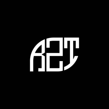 Siyah arkaplanda RZT harf logosu tasarımı. RZT yaratıcı harflerin baş harfleri logo kavramı. RZT harf tasarımı. RZT harfi logo tasarımı. Siyah arkaplanda. RZT yaratıcı harflerin baş harfleri logo kavramı. RZT harf tasarımı. RZT harfi logo tasarımı.