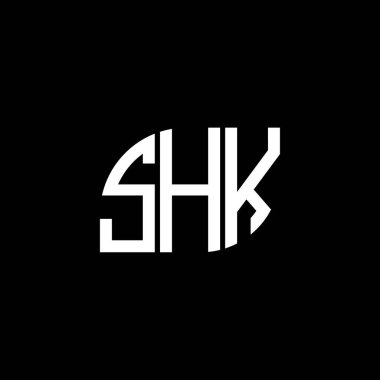 SHK harf logo tasarımı siyah arkaplan üzerine. SHK yaratıcı harflerin baş harfleri logo kavramı. SHK harf tasarımları s.HK harf logo tasarımları siyah arkaplan üzerinde. SHK yaratıcı harflerin baş harfleri logo kavramı. SHK harf tasarımları .HK harf logo tasarımı siyah backgrou üzerine
