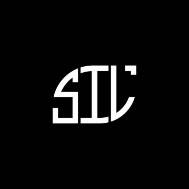 Siyah arkaplanda SIL harf logosu tasarımı. SIL yaratıcı harflerin baş harfleri logo kavramı. SIL harf tasarımı. Siyah arkaplan üzerinde IL harf logosu tasarımı. SIL yaratıcı harflerin baş harfleri logo kavramı. SIL harf tasarımı. Siyah arkgrou üzerinde IL harf logosu tasarımı