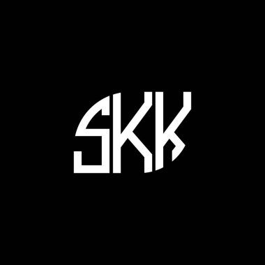 Siyah arkaplanda SKK harf logosu tasarımı. SKK yaratıcı harflerin baş harfleri logo kavramı. SKK harf tasarımları. Siyah arkaplanda KKK harf logosu tasarımı. SKK yaratıcı harflerin baş harfleri logo kavramı. SKK harf tasarımları. Siyah arkgrou üzerinde KKK harf logosu tasarımı