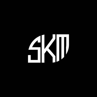 Siyah arkaplanda SKM harf logosu tasarımı. SKM yaratıcı harflerin baş harfleri logo kavramı. SKM harf tasarımları. Siyah arkaplan üzerinde SKM harf logosu tasarımı. SKM yaratıcı harflerin baş harfleri logo kavramı. SKM harf tasarımları. Siyah arkgrou üzerinde SKM harf logosu tasarımı