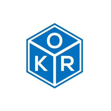 Siyah arka planda OKR harfi logo tasarımı. OKR yaratıcı harflerin baş harfleri logo kavramı. OKR harf tasarımı. OKR harfi logo tasarımı siyah arkaplan üzerine. OKR yaratıcı harflerin baş harfleri logo kavramı. OKR harf tasarımı.