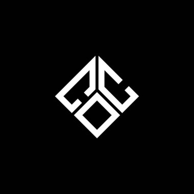 Siyah arka planda COC harf logosu tasarımı. COC yaratıcı harflerin baş harfleri logo kavramı. COC harf dizaynı. COC harf logosu tasarımı. Siyah arkaplanda. COC yaratıcı harflerin baş harfleri logo kavramı. COC harf tasarımı.