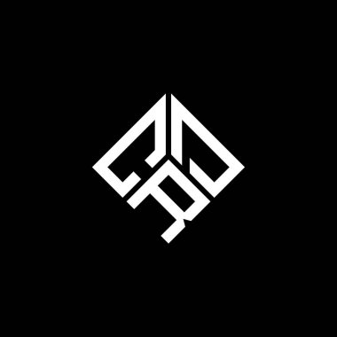 Siyah arka planda CRD harf logosu tasarımı. CRD yaratıcı harflerin baş harfleri logo kavramı. CRD harf tasarımı.