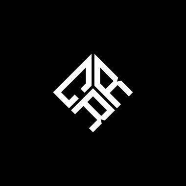 Siyah arka planda CRR harf logosu tasarımı. CRR yaratıcı harflerin baş harfleri logo kavramı. CRR harf tasarımı.