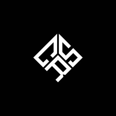 Siyah arkaplan üzerine CRS harf logosu tasarımı. CRS yaratıcı harflerin baş harfleri logo kavramı. CRS harf tasarımı.