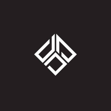 Siyah arka planda DDD harf logosu tasarımı. DDD yaratıcı harflerin baş harfleri logo kavramı. DDD harf tasarımı.