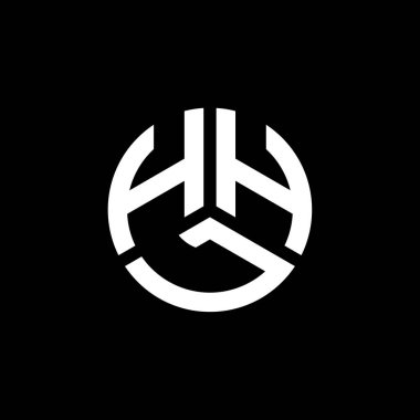 Beyaz arkaplanda HHL harf logosu tasarımı. HHL yaratıcı harflerin baş harfleri logo kavramı. HHL harf tasarımı.