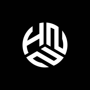 Beyaz arka planda HNN harf logosu tasarımı. HNN yaratıcı harflerin baş harfleri logo kavramı. HNN harf tasarımı.
