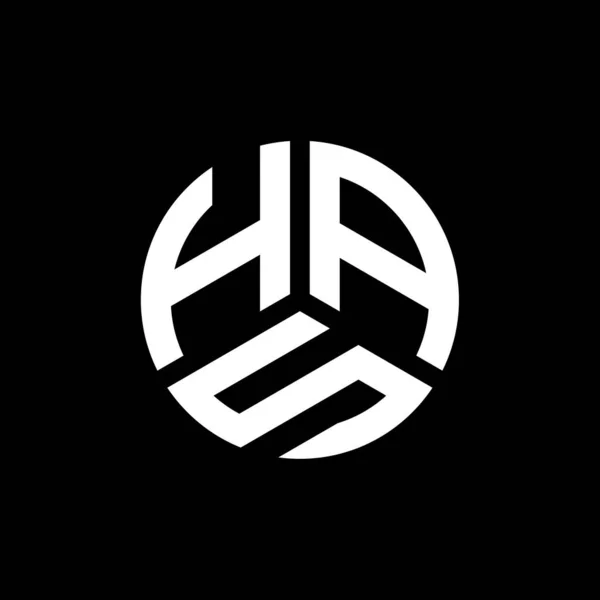 Дизайн Логотипу Літери Printhas Білому Тлі Has Креативні Ініціали Концепції — стоковий вектор