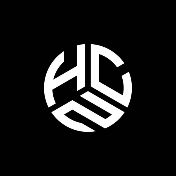 Hcz Bokstav Logotyp Design Vit Bakgrund Hcz Kreativa Initialer Brev — Stock vektor