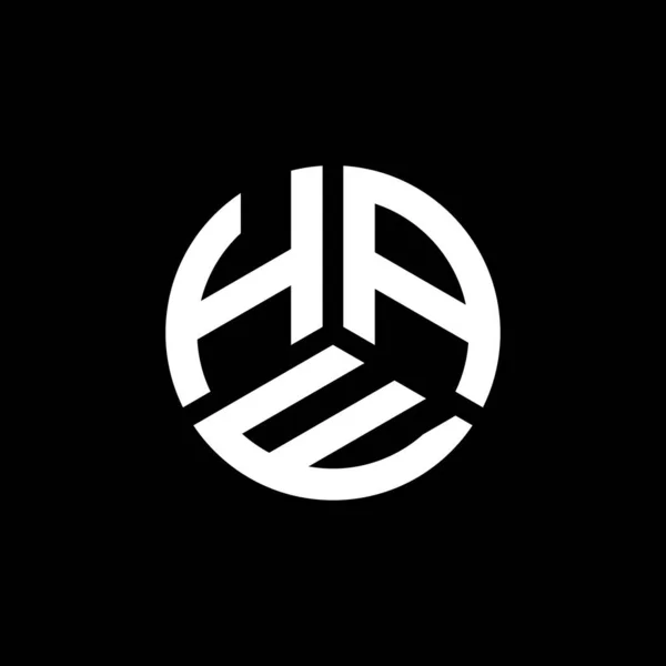 Hea Дизайн Літер Білому Тлі Творчі Ініціали Hea Поняття Логотипу — стоковий вектор