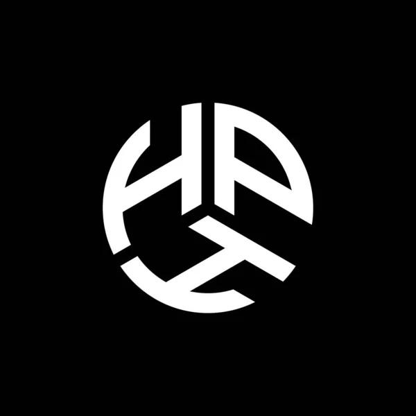 白い背景にHphの手紙のロゴデザイン Hphクリエイティブイニシャルレターロゴコンセプト Hph手紙のデザイン — ストックベクタ