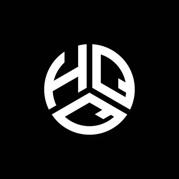 Hqq Дизайн Логотипу Літер Білому Тлі Творчі Ініціали Hqq Мають — стоковий вектор