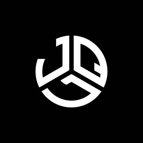 Jql Letter Logo Design Black Background Jql Creative Initials Letter — Stock Vector