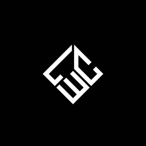 ブラックを基調としたLwcのレターロゴデザイン Lwcの創造的なイニシャルレターロゴコンセプト Lwcの手紙のデザイン — ストックベクタ