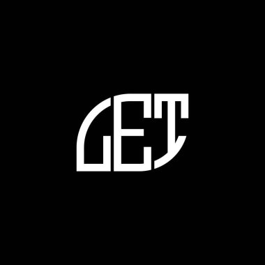 Siyah arkaplanda harf logosu tasarımı. Yaratıcı harflerin baş harfleri logo konsepti olsun. Harf tasarımı.