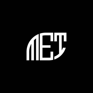 Siyah arkaplan üzerinde MET harf logosu tasarımı. Yaratıcı harflerin baş harfleri logo konseptiyle tanıştım. MET harf dizaynı. MET harf logosu tasarımı siyah arkaplan üzerinde. Yaratıcı harflerin baş harfleri logo konseptiyle tanıştım. MET mektup tasarımı. MET harf logosu tasarımı Black Backgrou üzerine