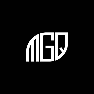 Siyah arka planda MGQ harf logosu tasarımı. MGQ yaratıcı harflerin baş harfleri logo kavramı. MGQ harf dizaynı. MGQ harfi logo tasarımı. Siyah arkaplanda. MGQ yaratıcı harflerin baş harfleri logo kavramı. MGQ harf tasarımı. MGQ harfi logo tasarımı siyah backgrou üzerine