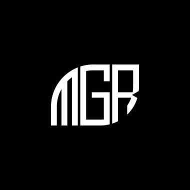 Siyah arka planda MGR harf logosu tasarımı. MGR yaratıcı harflerin baş harfleri logo kavramı. MGR harf dizaynı. MGR harfi logo tasarımı siyah arkaplanda. MGR yaratıcı harflerin baş harfleri logo kavramı. MGR harf dizaynı. MGR harfi logo tasarımı siyah backgrou üzerine