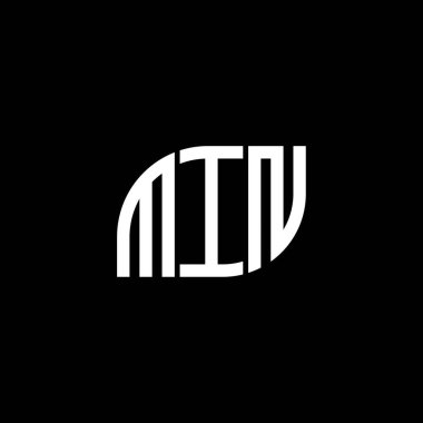 Siyah arka planda Min Harf Logosu Tasarımı. MIN yaratıcı harfler logosu konsepti. Min Harf Tasarımı. Siyah arka planda Min Harf Logosu Tasarımı. MIN yaratıcı harfler logosu konsepti. Min Harf Tasarımı. MIN Harf Logosu Tasarımı Siyah Arka Grou