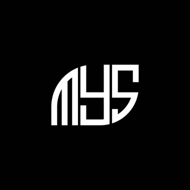 Siyah arka planda MYS harfi logo tasarımı. MYS yaratıcı harf logosu konsepti. MYS harf tasarımları. MYS harfi logo tasarımı siyah arkaplanda. MYS yaratıcı harf logosu konsepti. MYS harf tasarımı. MYS harfi logo tasarımı siyah backgrou üzerine